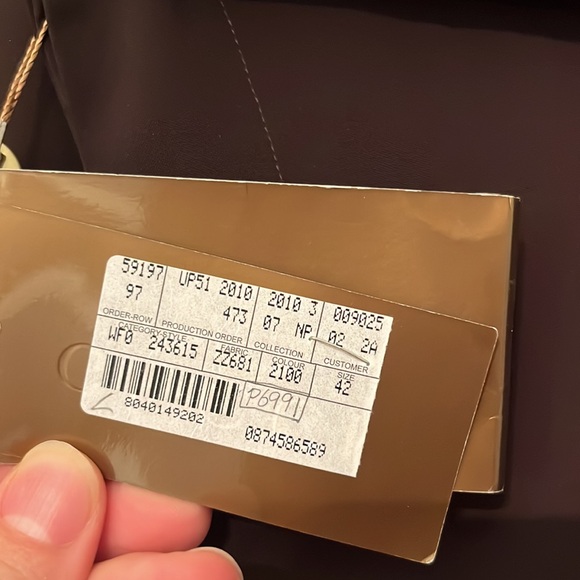 Gucci Womens Dark a plum Dress 40 - Picture 3 of 6